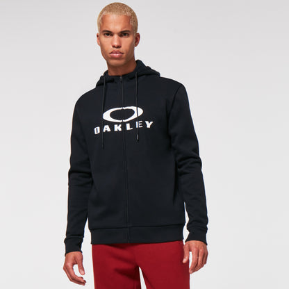Kapuzenpullover OAKLEY BARK FZ 2.0 Schwarz/Weiß
