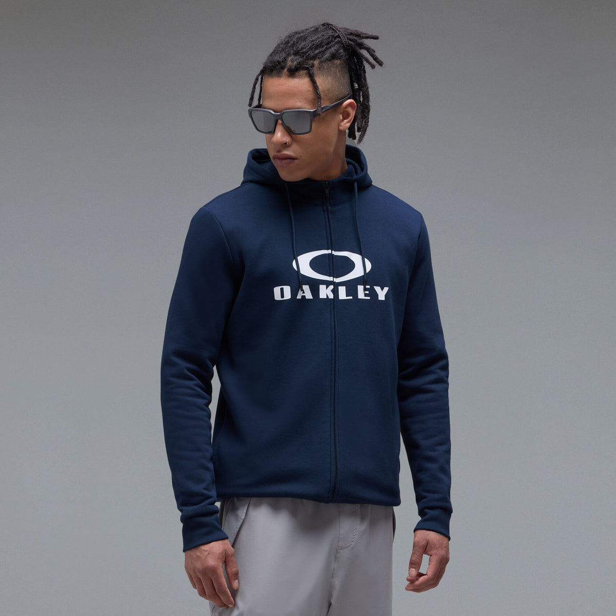 Hoodie OAKLEY BARK FZ HOODIE 2.0 Blau