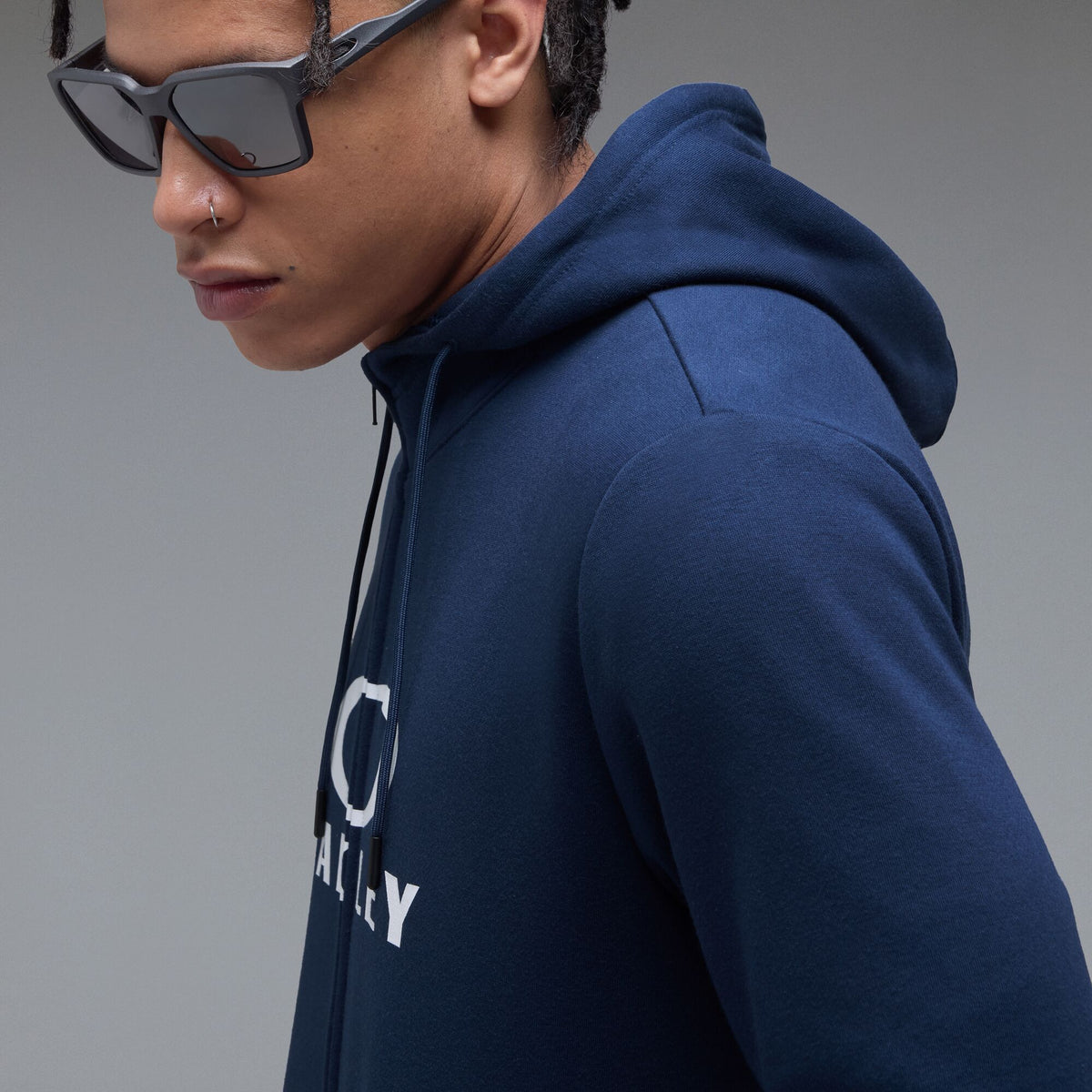 Hoodie OAKLEY BARK FZ HOODIE 2.0 Blau