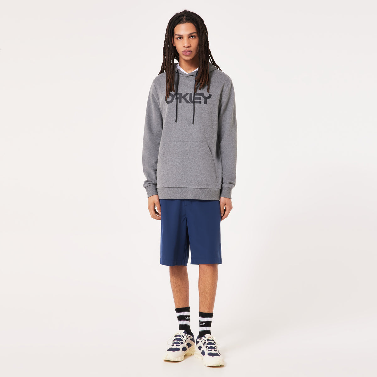 Hoodie OAKLEY B1B PO HOODIE 2.0 Grau/Schwarz