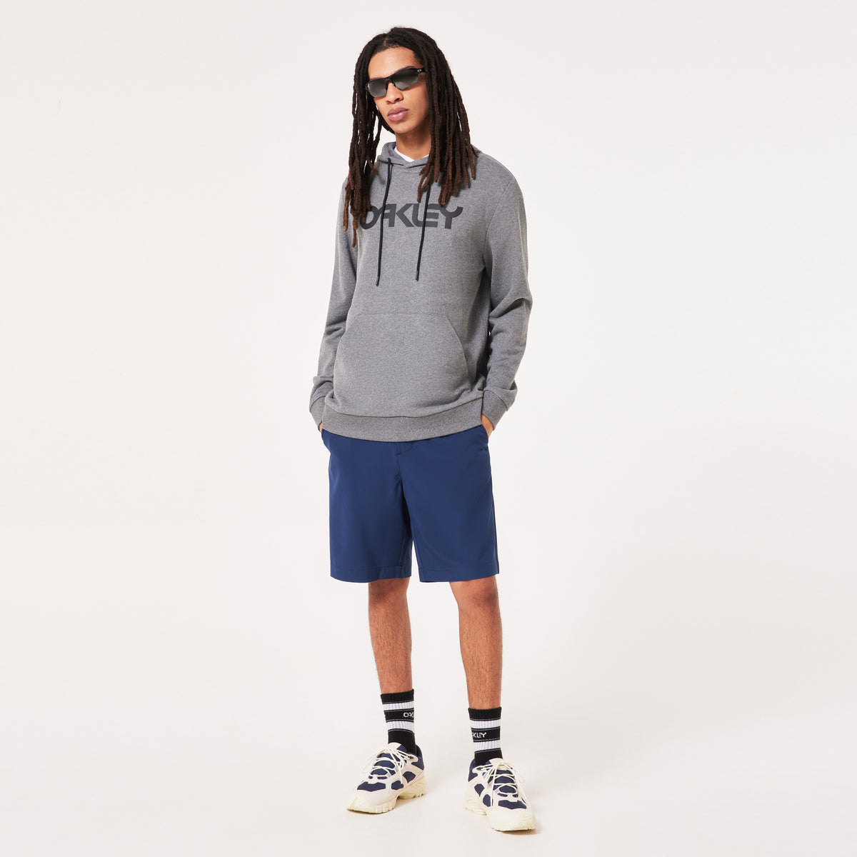 Hoodie OAKLEY B1B PO HOODIE 2.0 Grau/Schwarz