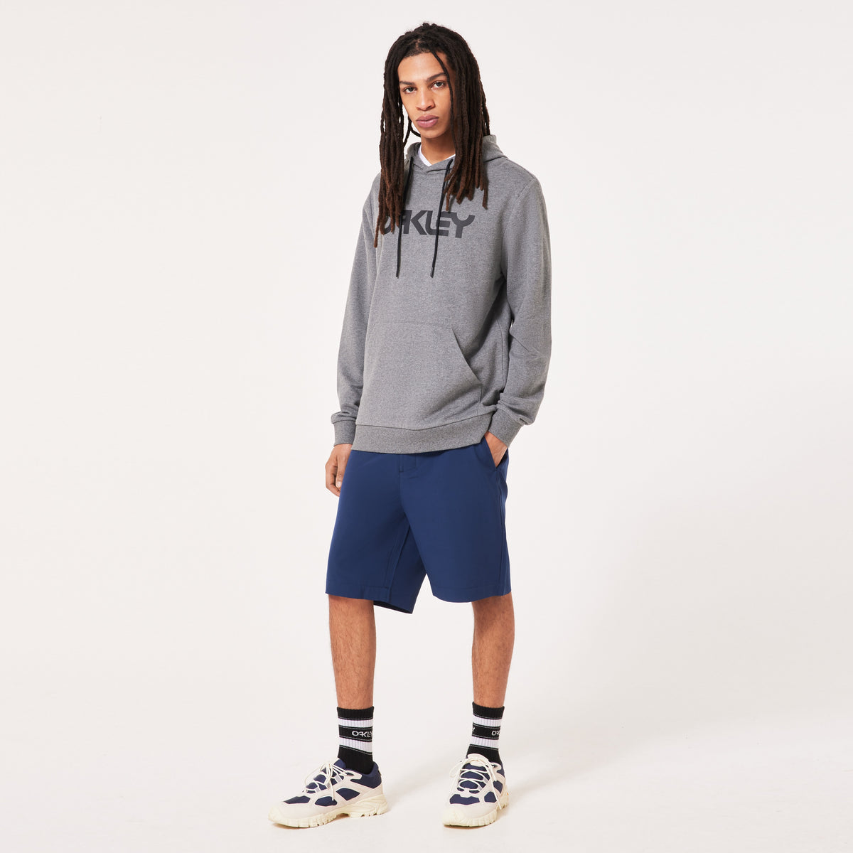 Hoodie OAKLEY B1B PO HOODIE 2.0 Grau/Schwarz