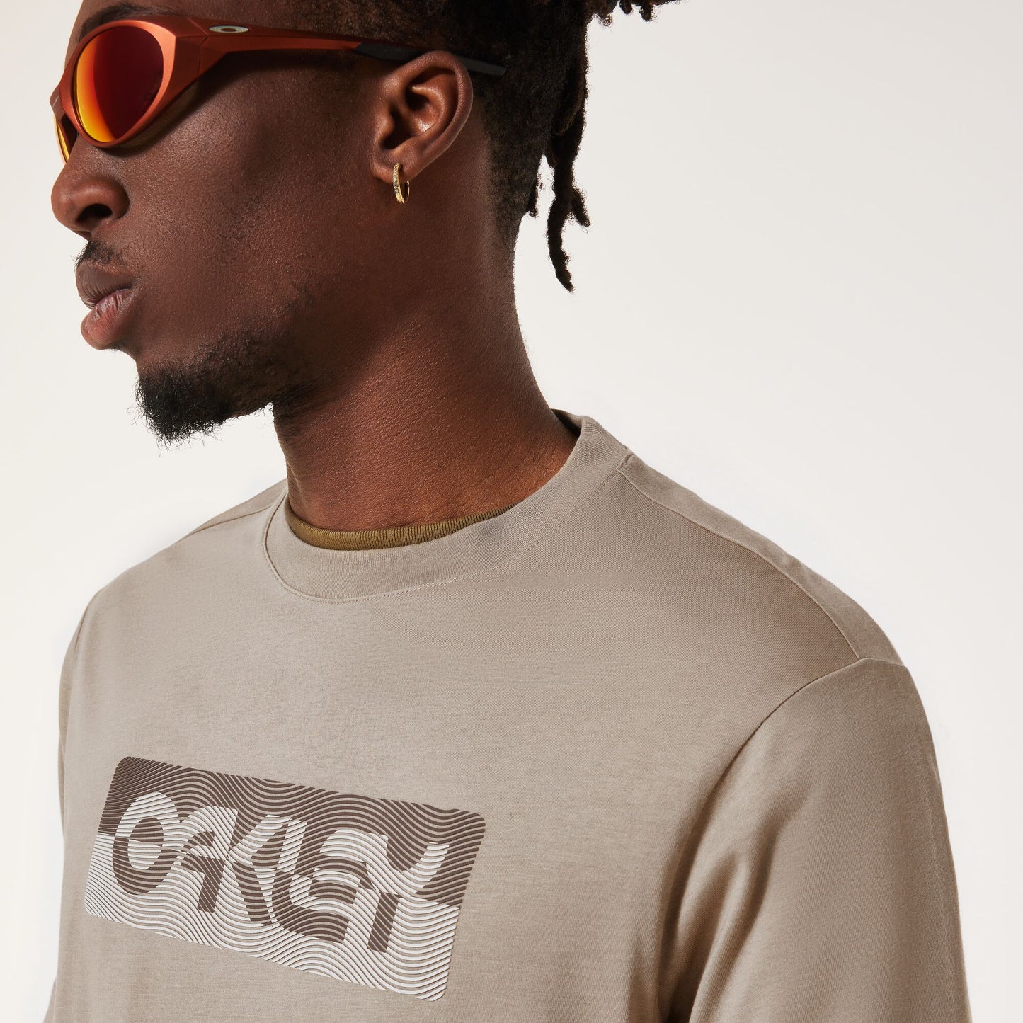 OAKLEY DUALITY B1B T-Shirt Beige Pebble