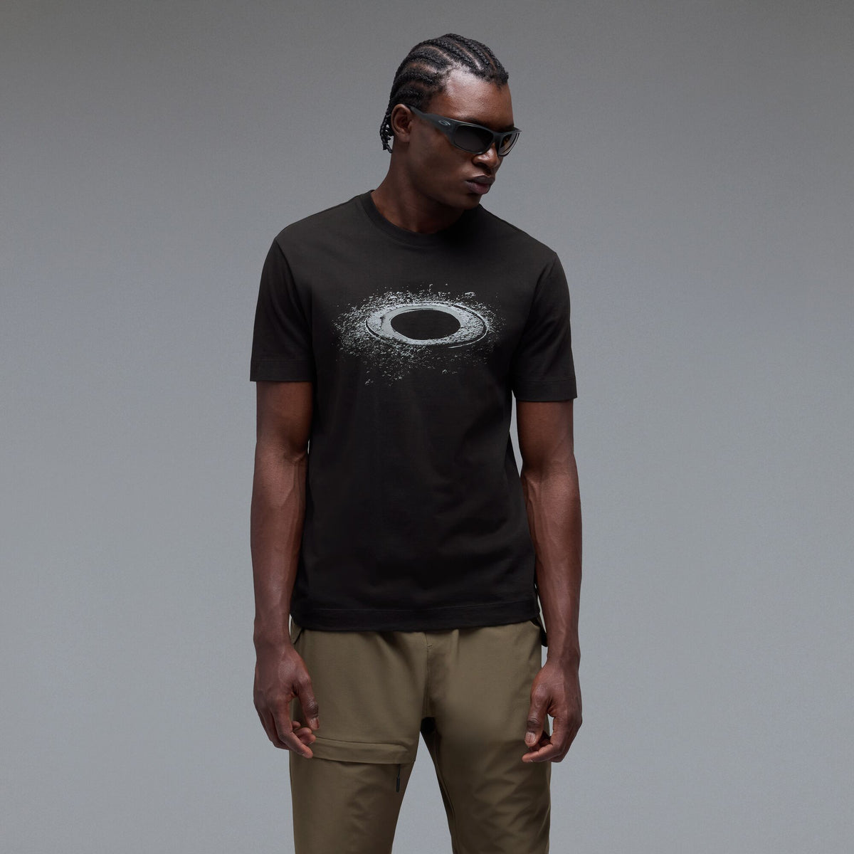 T-Shirt OAKLEY LUNAR ELLIPSE Schwarz