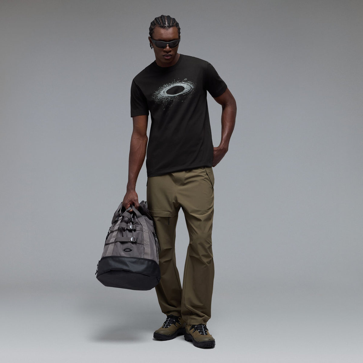 T-Shirt OAKLEY LUNAR ELLIPSE Schwarz