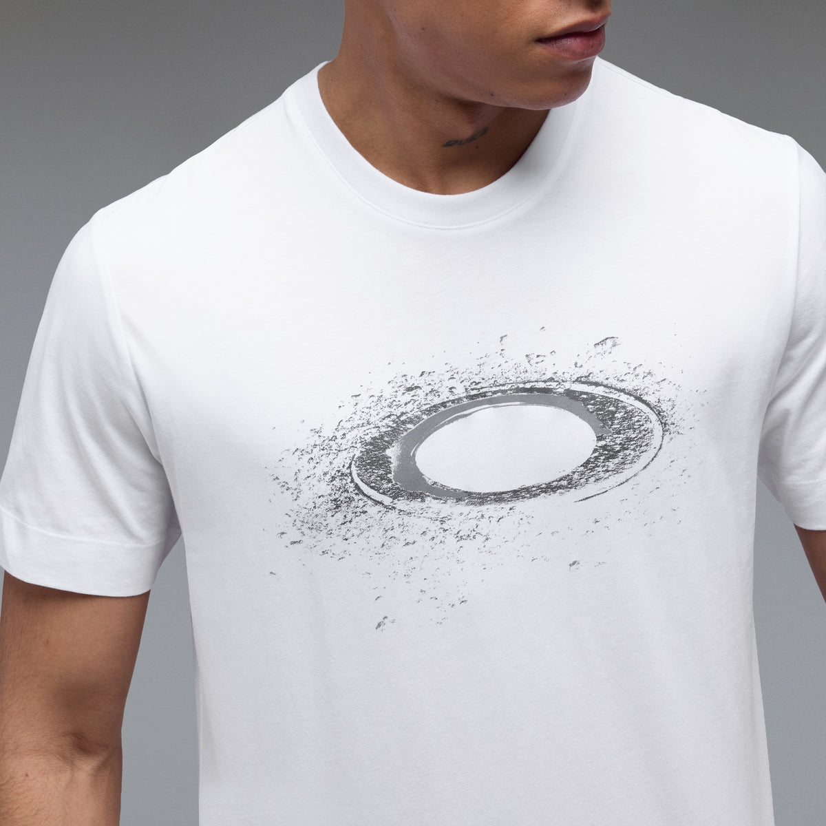 T-Shirt OAKLEY LUNAR ELLIPSE TEE Weiß