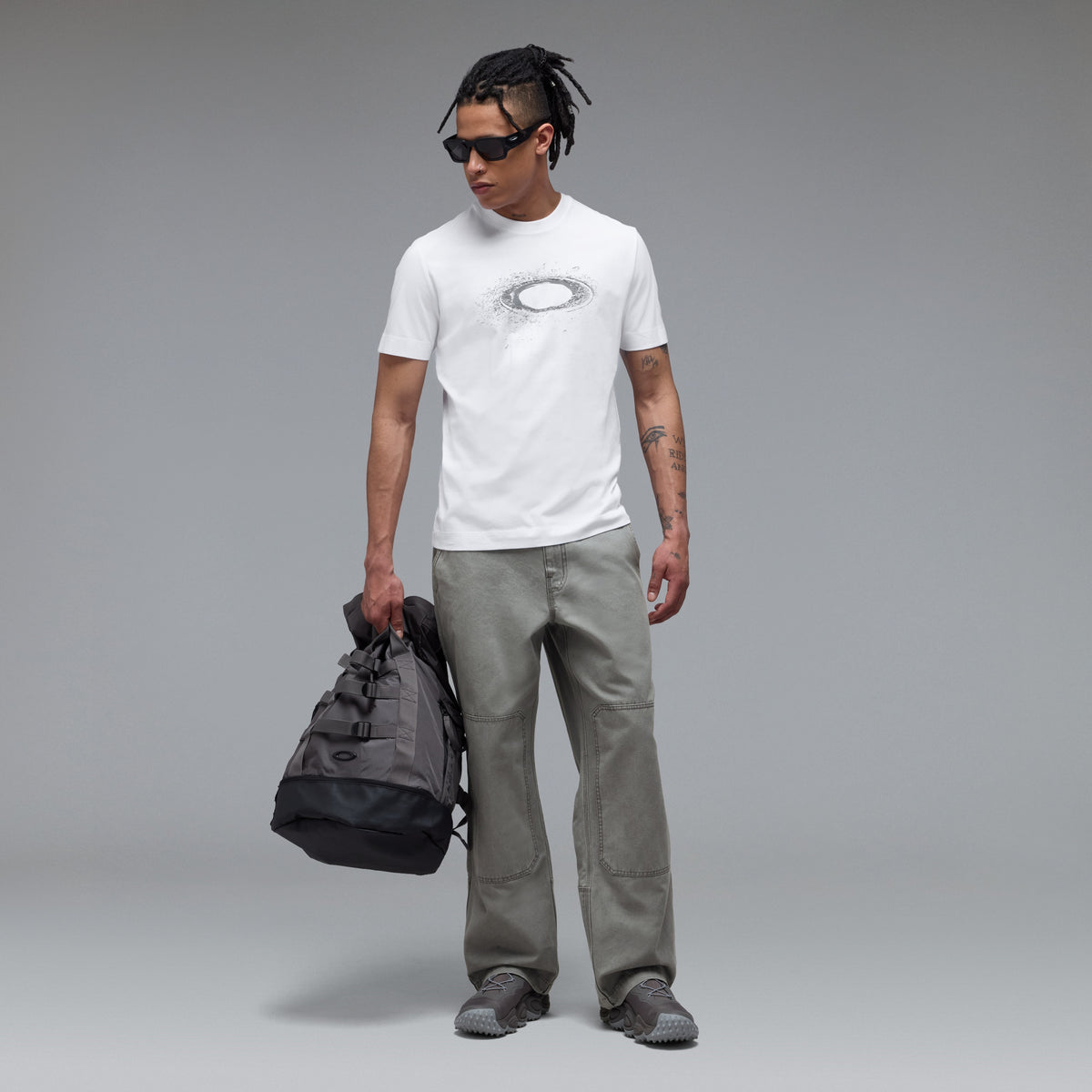 T-Shirt OAKLEY LUNAR ELLIPSE TEE Weiß