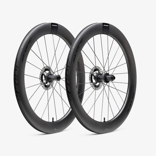 SCOPE Race All Road R6.A Laufradsatz Tubeless Ready (Centerlock) Schwarz
