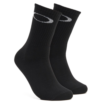 Socken OAKLEY ELLIPSE CREW Schwarz Blackout