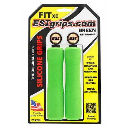 Grips ESI FIT XC (EXTRA CHUNKY/CHUNKY COMBO) 130 mm Grün