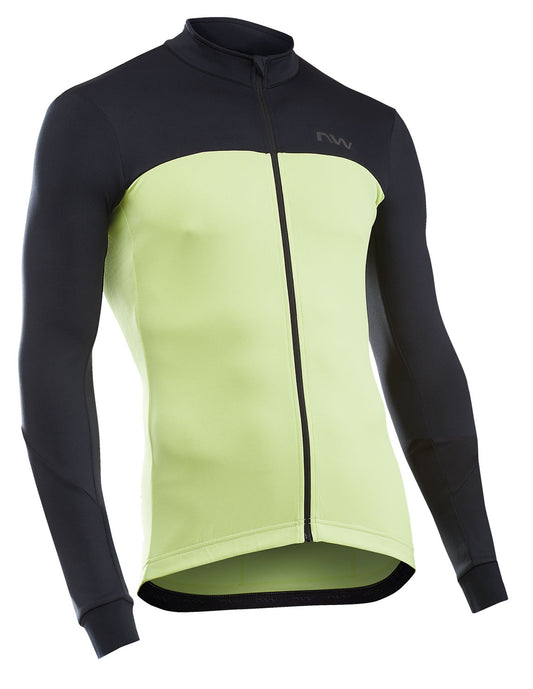 Trikot NORTHWAVE FORCE 2 Lange Ärmel Gelb/Schwarz