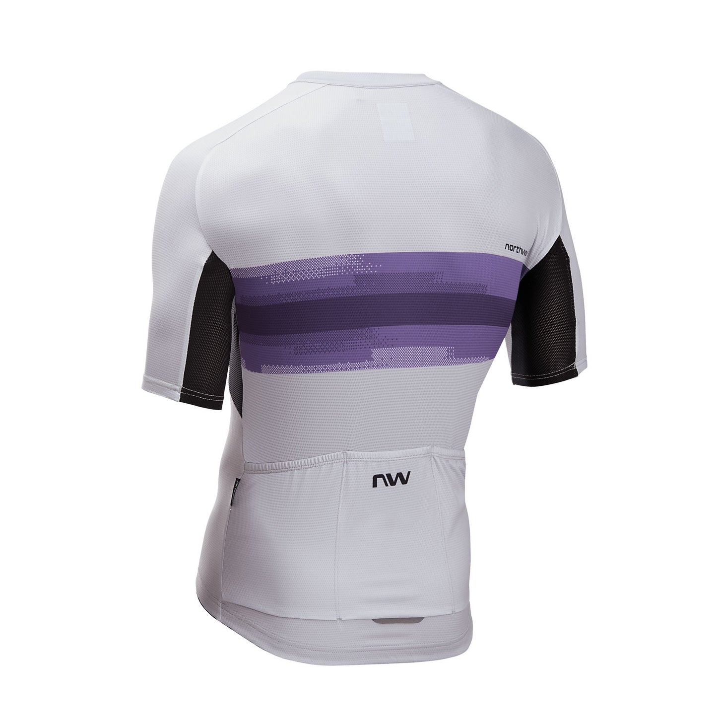 NORTHWAVE FORCE EVO Trikot Kurzarm Grau/Violett