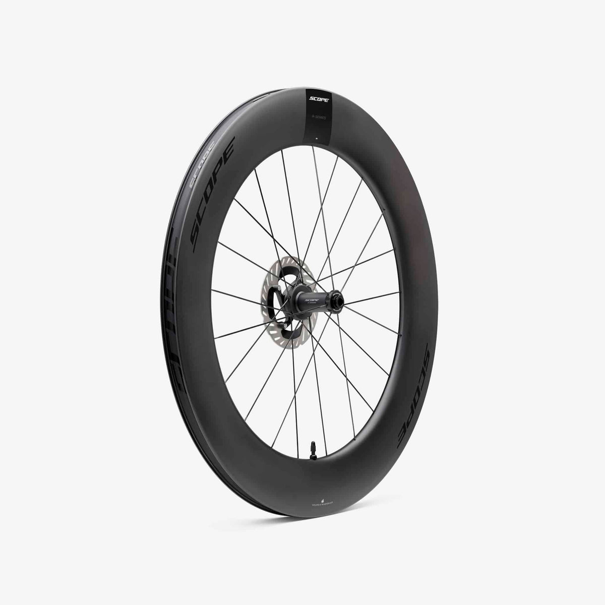Vorderrad SCOPE Race R8.T Tubeless Ready (Centerlock) Schwarz