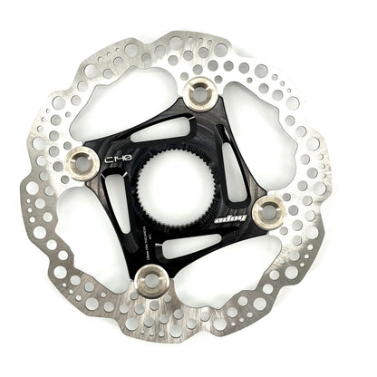 Schwimmend gelagerte HOPE Centerlock-Bremsscheibe Schwarz