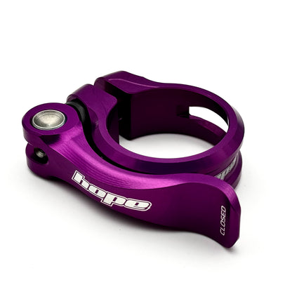 Sattelklemme HOPE Schnellspanner Violett