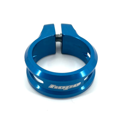 Sattelklemme HOPE Mutternklemmung Blau