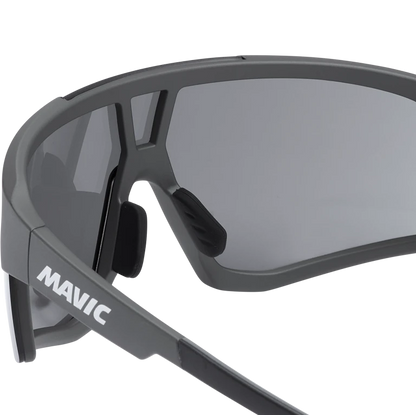 MAVIC MVS AEROFRAME Brille Anthrazit Silbernes Glas
