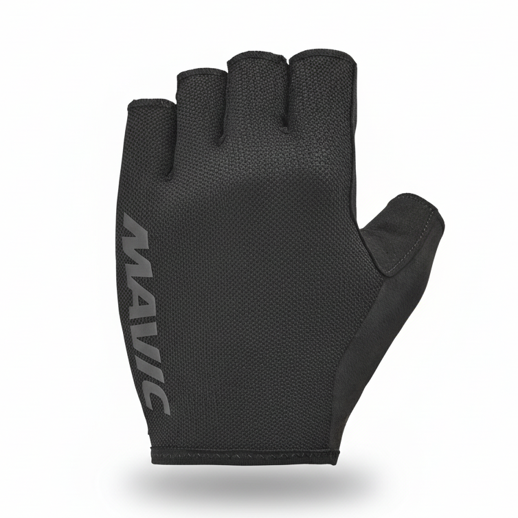 Handschuhe Kurz MAVIC ESSENTIAL PADDED Schwarz