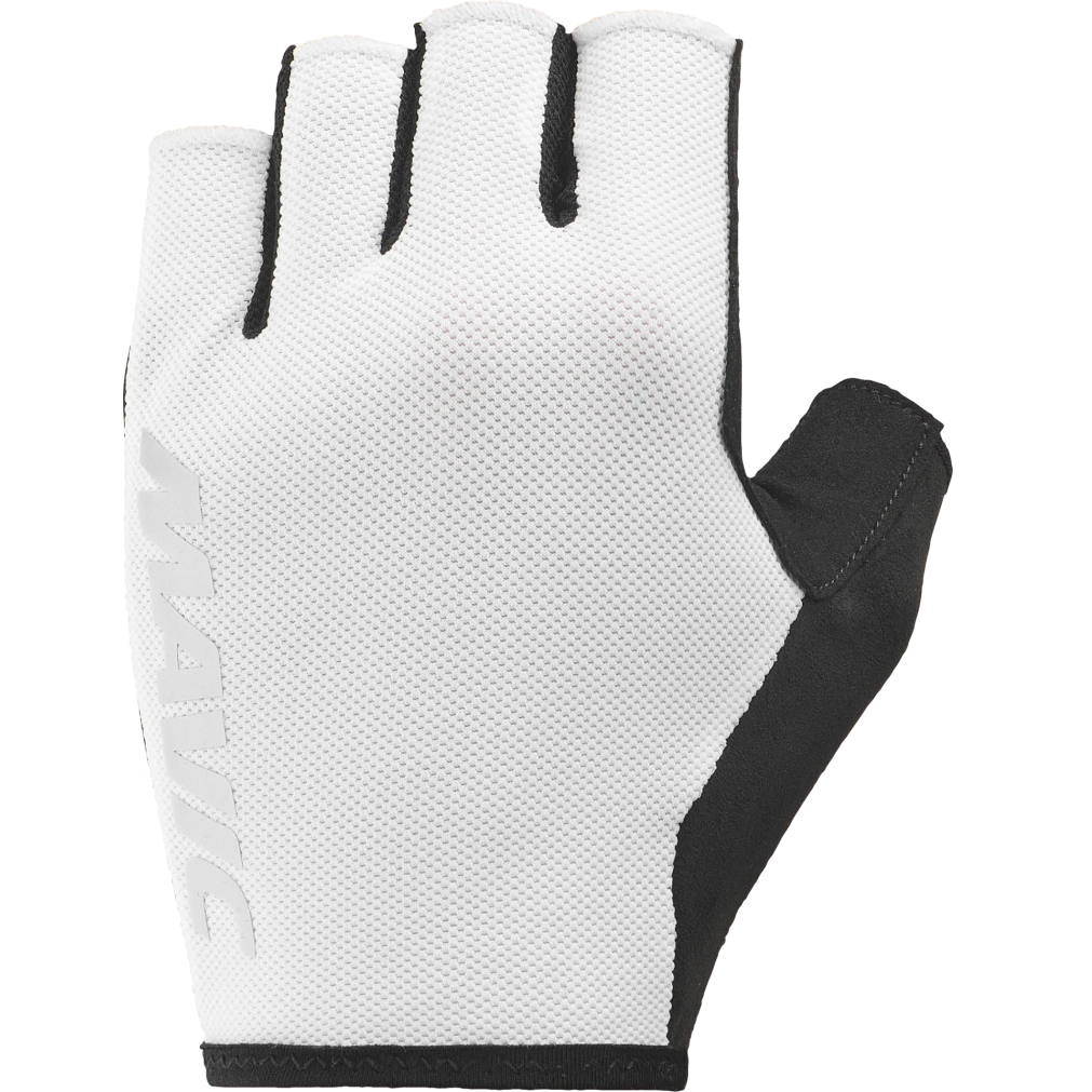 Handschuhe Kurz MAVIC ESSENTIAL PADDED Weiß