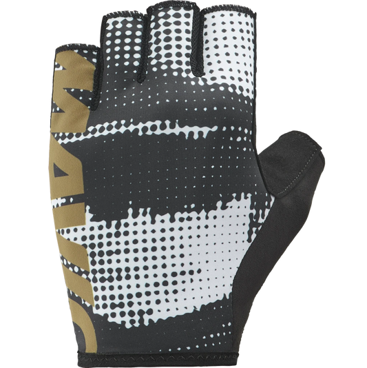 Handschuhe Kurz MAVIC ESSENTIAL PADDED GRAPHIC Schwarz/Weiß