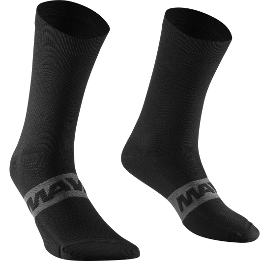MAVIC ESSENTIAL MID Socken Schwarz