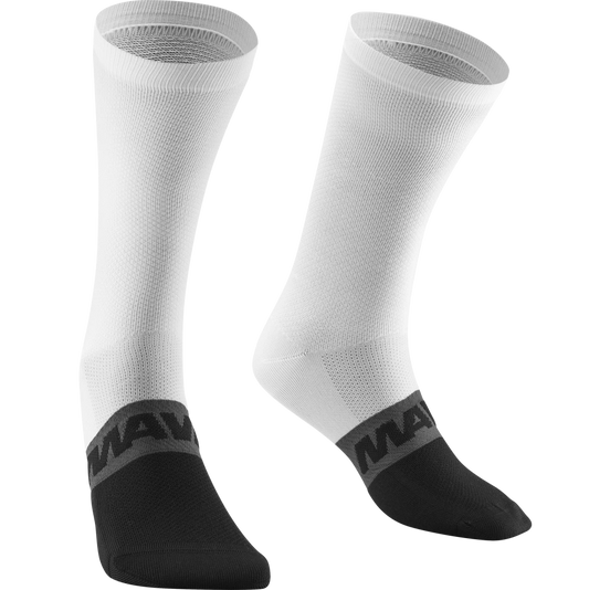 MAVIC ESSENTIAL HIGH Socken Weiß