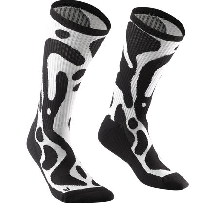 Socken MAVIC DEEMAX Schwarz/Weiß