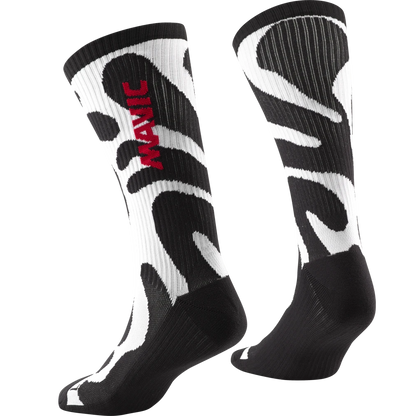 Socken MAVIC DEEMAX Schwarz/Weiß