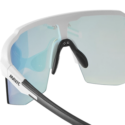 Brille MAVIC MVS SHIELD Weiß Glas Rot Photochrom