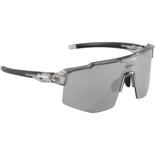 Mavic MVS Shield Brille in Rauchgrau mit silberfarbenem Glas
