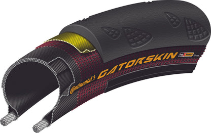 CONTINENTAL GATORSKIN TubeType Reifen komplett schwarz