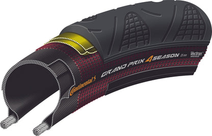 CONTINENTAL GRAND PRIX 4 SEASON TubeType Reifen Schwarz