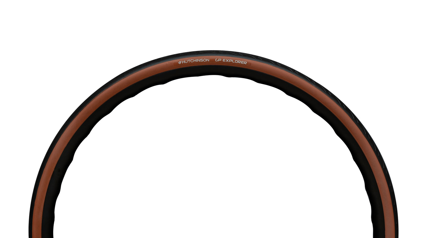 Reifen HUTCHINSON GP EXPLORER 700c TubeType Braun