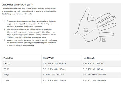 Kurze Handschuhe GIRO BRAVO Junior Rot