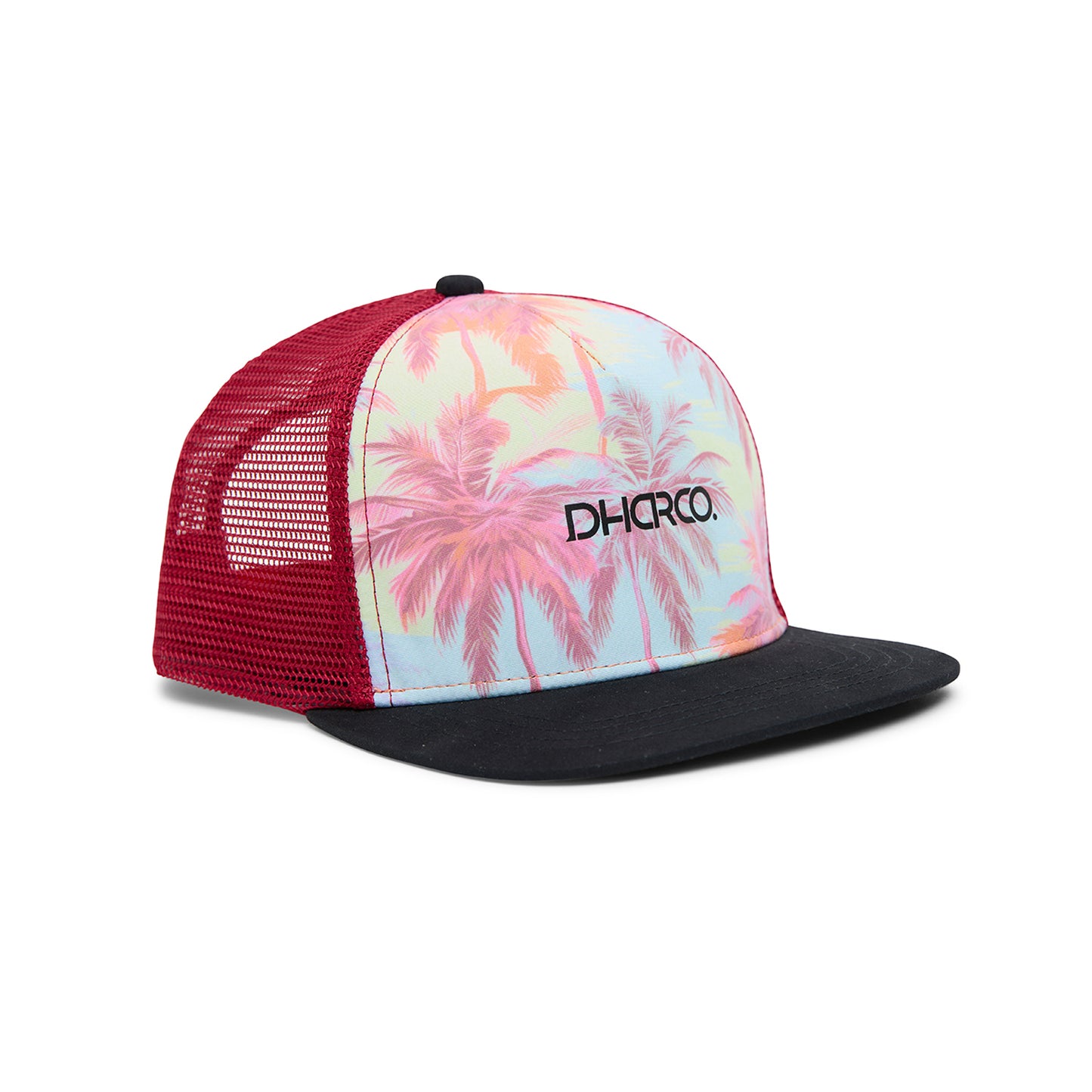 DHARCO FLAT PEAK EL CAMINO Junior Kappe Rot