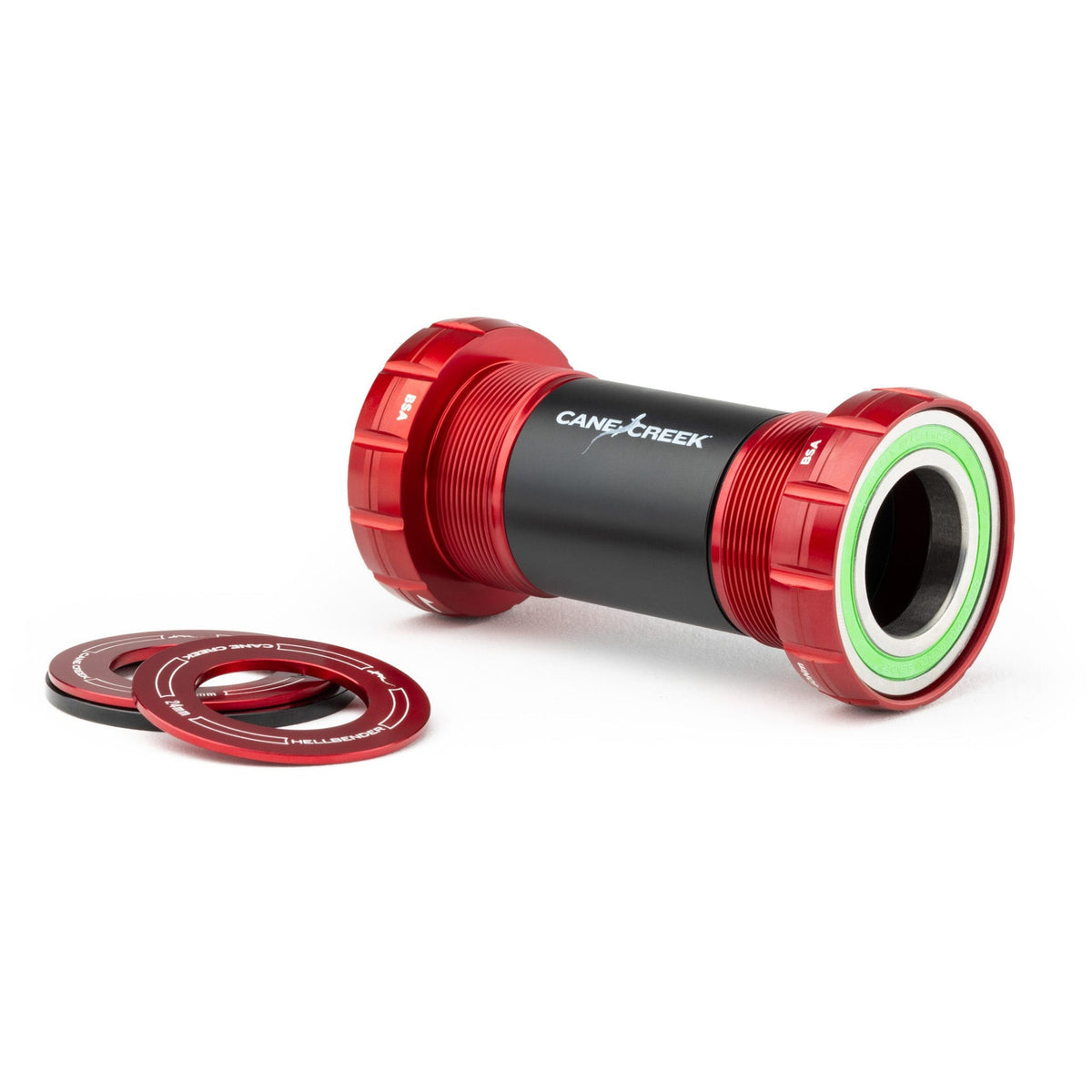 Tretlager CANE CREEK HELLBENDER 70 – BSA30 für 24-mm-Achse, rot