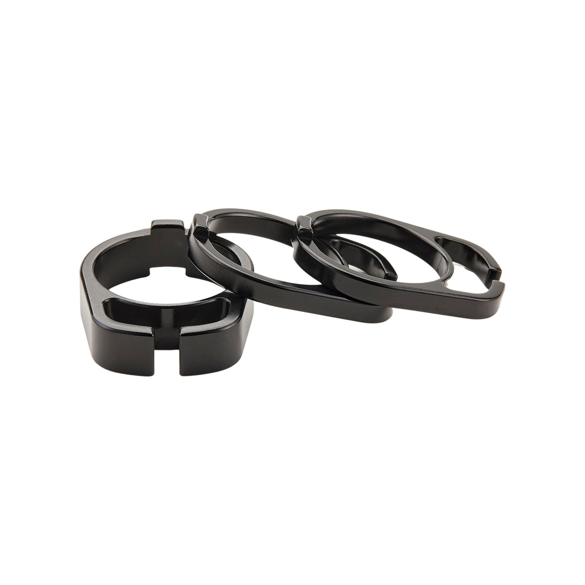 CANE CREEK Interlock HCR Spacer-Set 2 × 5 mm + 1 × 10 mm, Schwarz