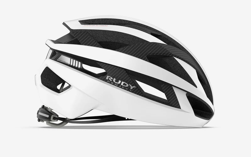 Strassenhelm RUDY PROJECT REBEL CARBON Weiss Matt