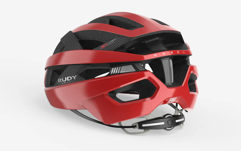 Straßenhelm RUDY PROJECT REBEL CARBON Rot
