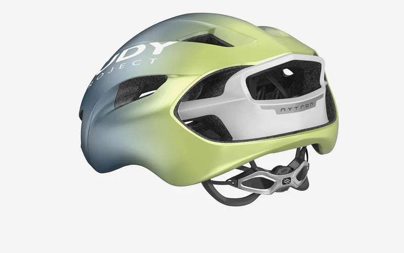Straßenhelm RUDY PROJECT NYTRON Blau/Grün Matt