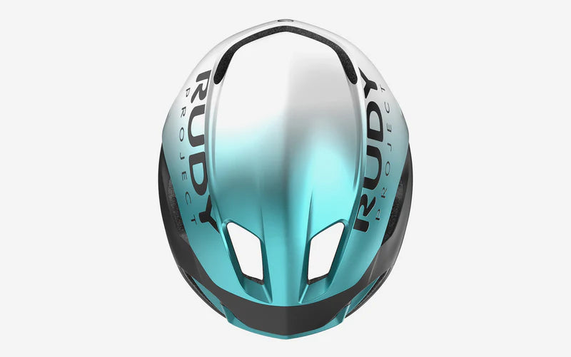 Straßenhelm RUDY PROJECT NYTRON Emeraud/Blanc Matt
