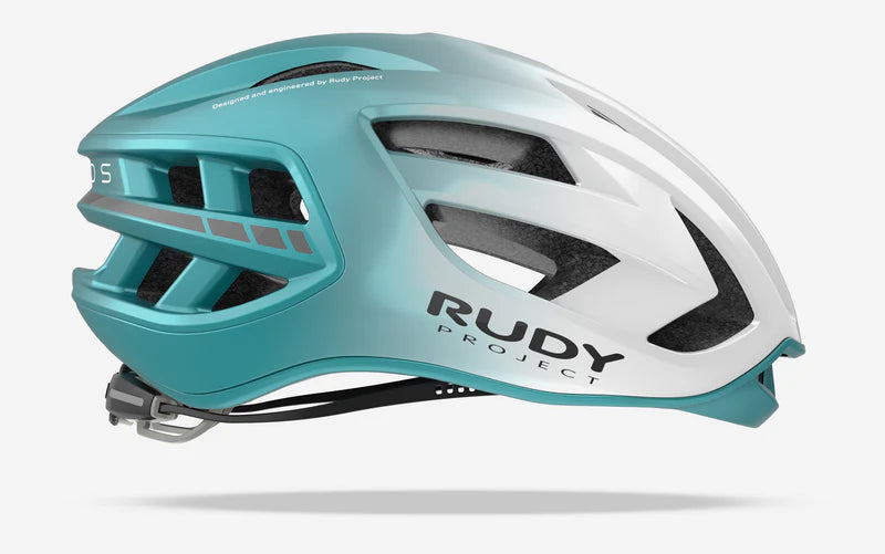 Strassenhelm RUDY PROJECT EGOS Emerauld/Weiss