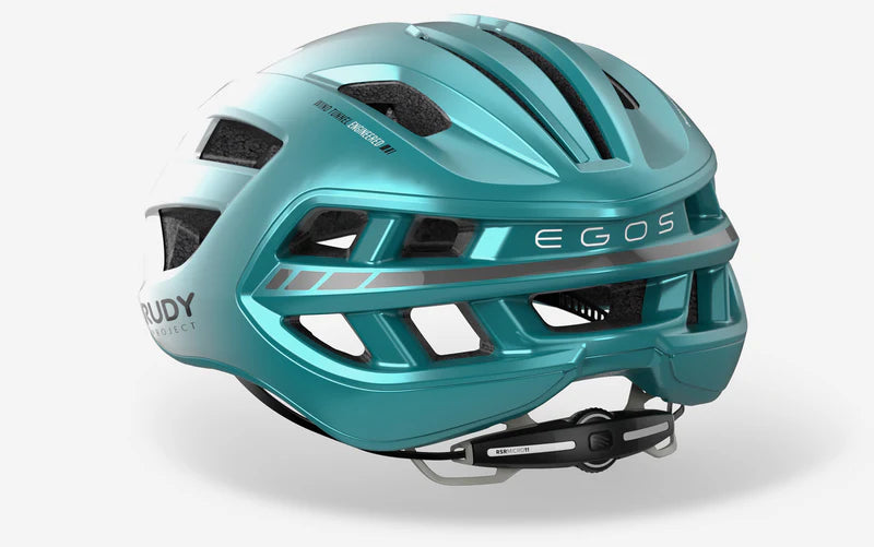 Strassenhelm RUDY PROJECT EGOS Emerauld/Weiss