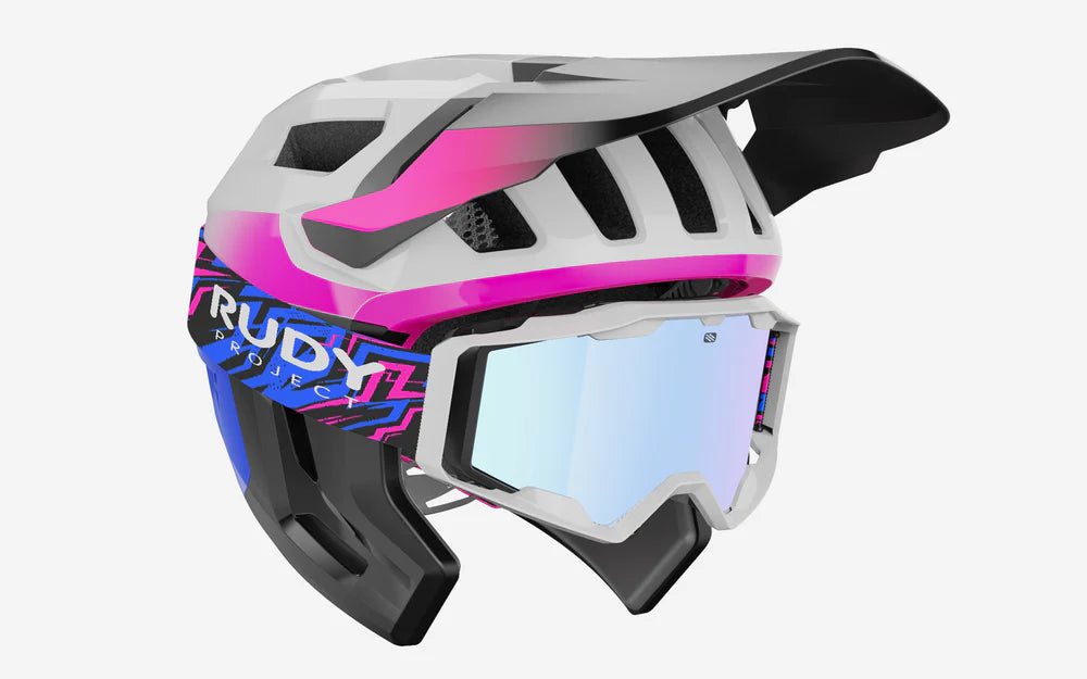 MTB-Helm RUDY PROJECT TERRAFORM PRO Weiß/Pink