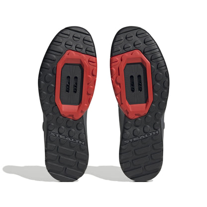 MTB-Schuhe ADIDAS FIVE TEN TRAILCROSS PRO CLIP-IN Grau/Schwarz/Rot