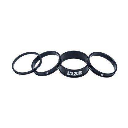 HXR COMPONENTS Vorbau-Distanzring-Set Schwarz