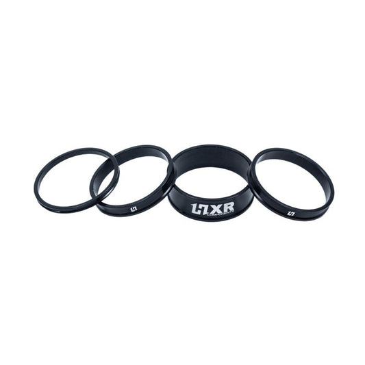 HXR COMPONENTS Vorbau-Distanzring-Set Schwarz