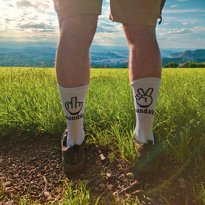 Socken NORTHWAVE SUNDAY MONDAY Weiß