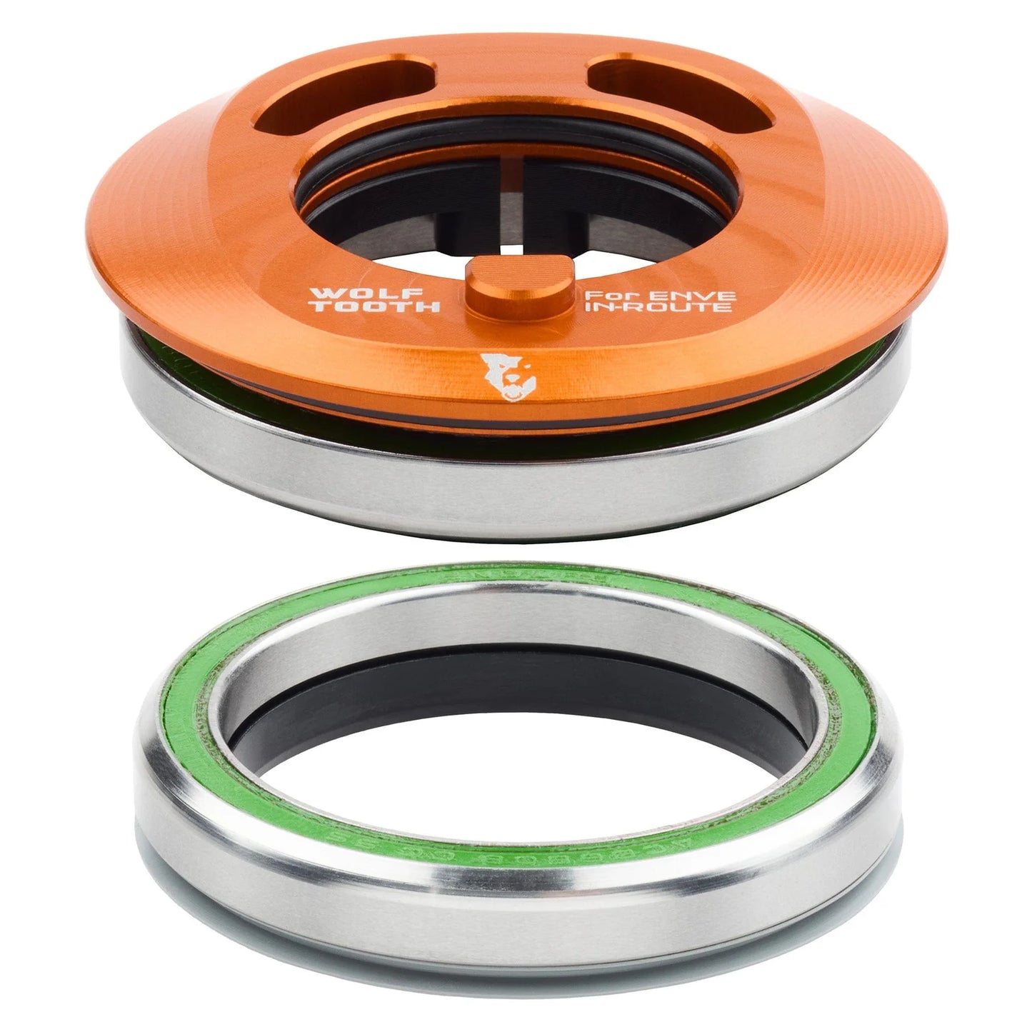 WOLF TOOTH PREMIUM AERO IS52 EN-Route-Steuersatz, Orange