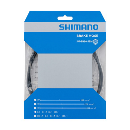 Bremsleitungskit SHIMANO SM-BH90-SBM Gerade Banjo Schwarz